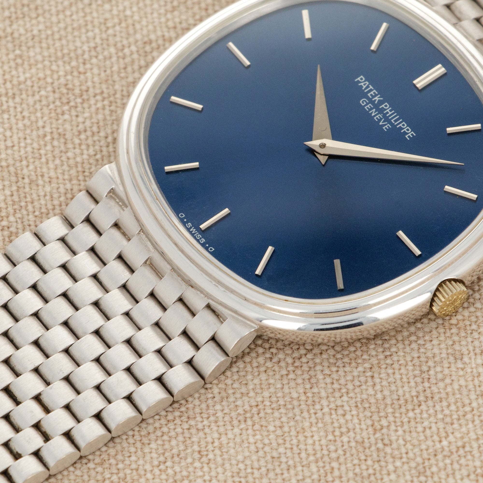 Patek Philippe - Patek Philippe White Gold Automatic Watch Ref. 3844 - The Keystone Watches
