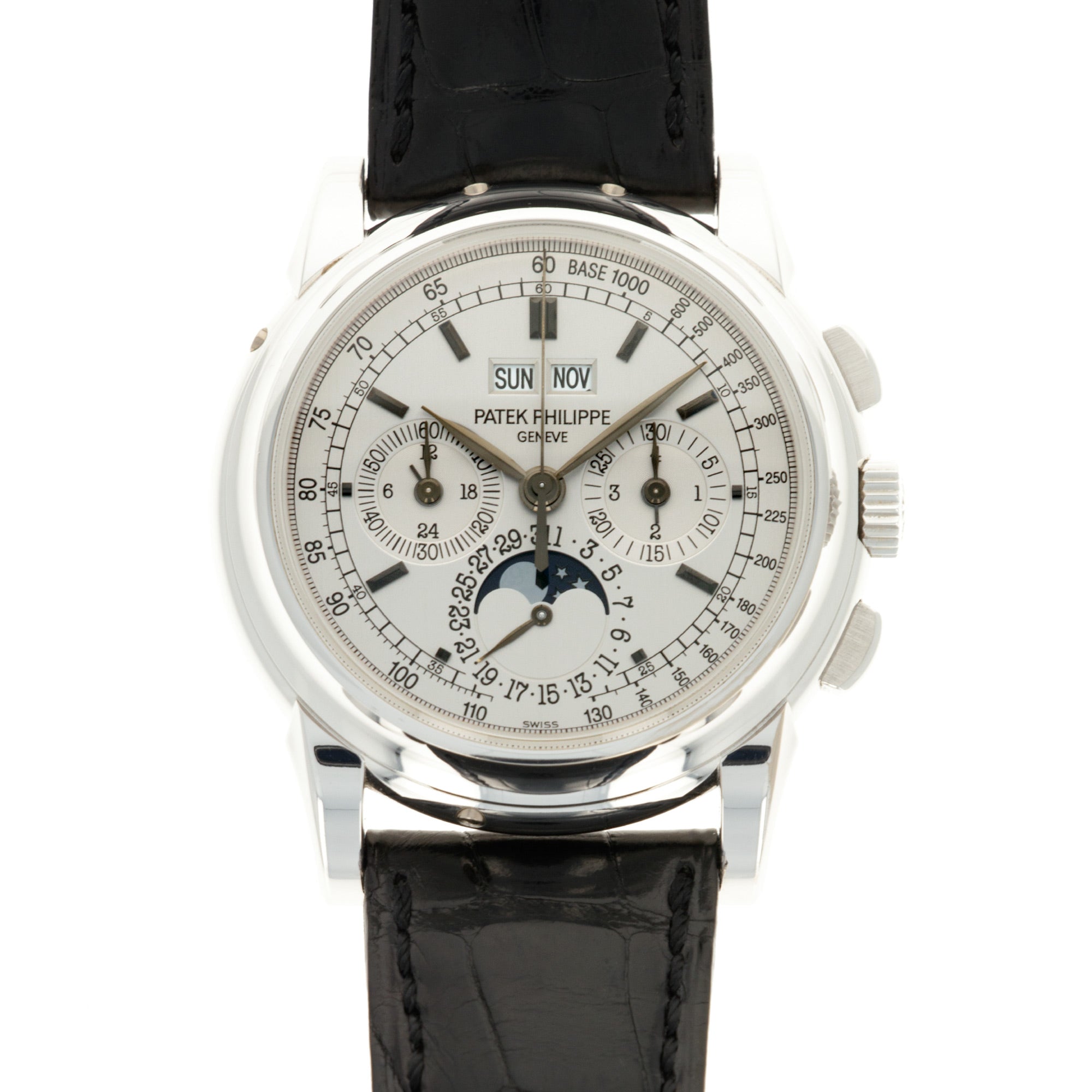 Patek Philippe - Patek Philippe White Gold Perpetual Calendar Chronograph Watch Ref. 5970 - The Keystone Watches