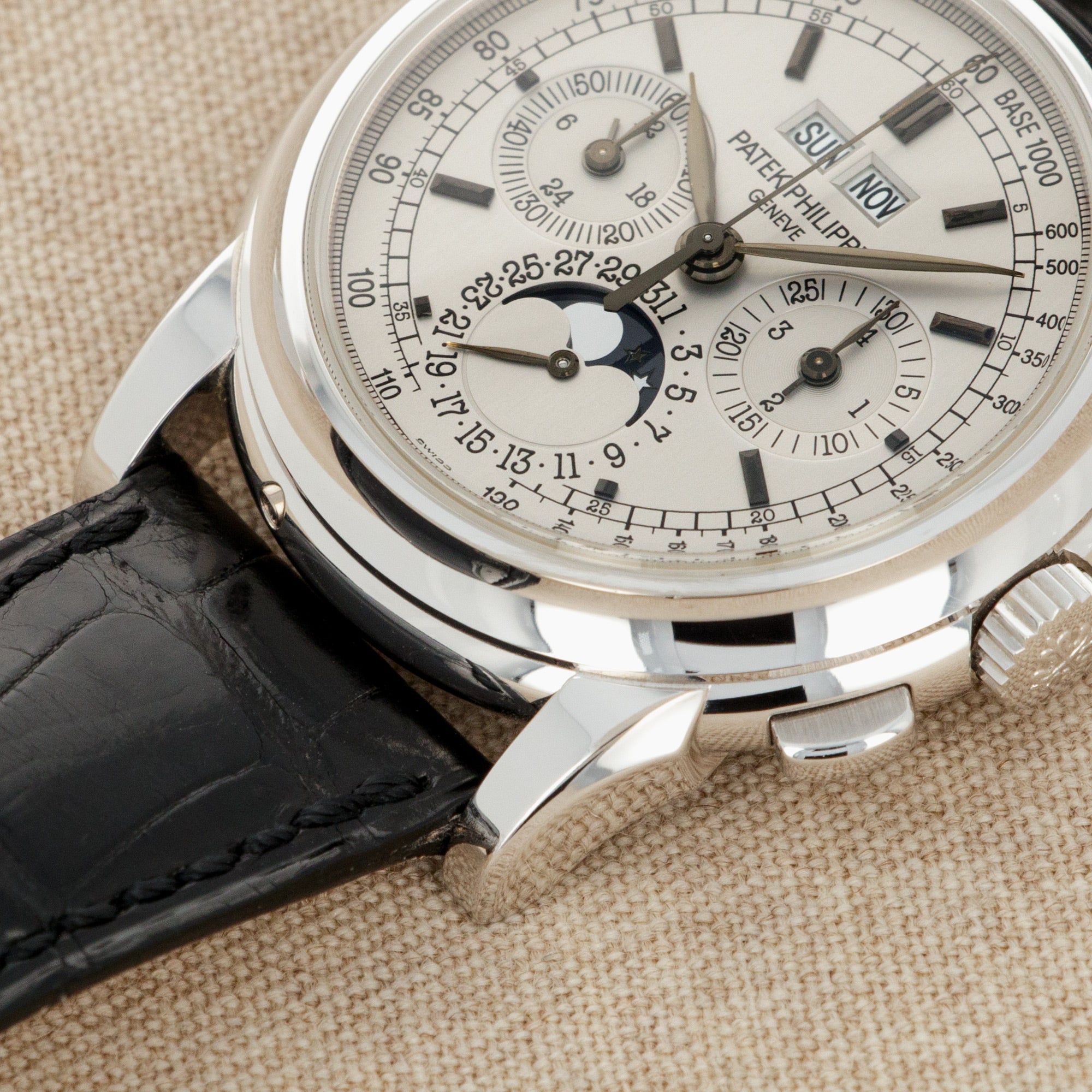 Patek Philippe - Patek Philippe White Gold Perpetual Calendar Chronograph Watch Ref. 5970 - The Keystone Watches