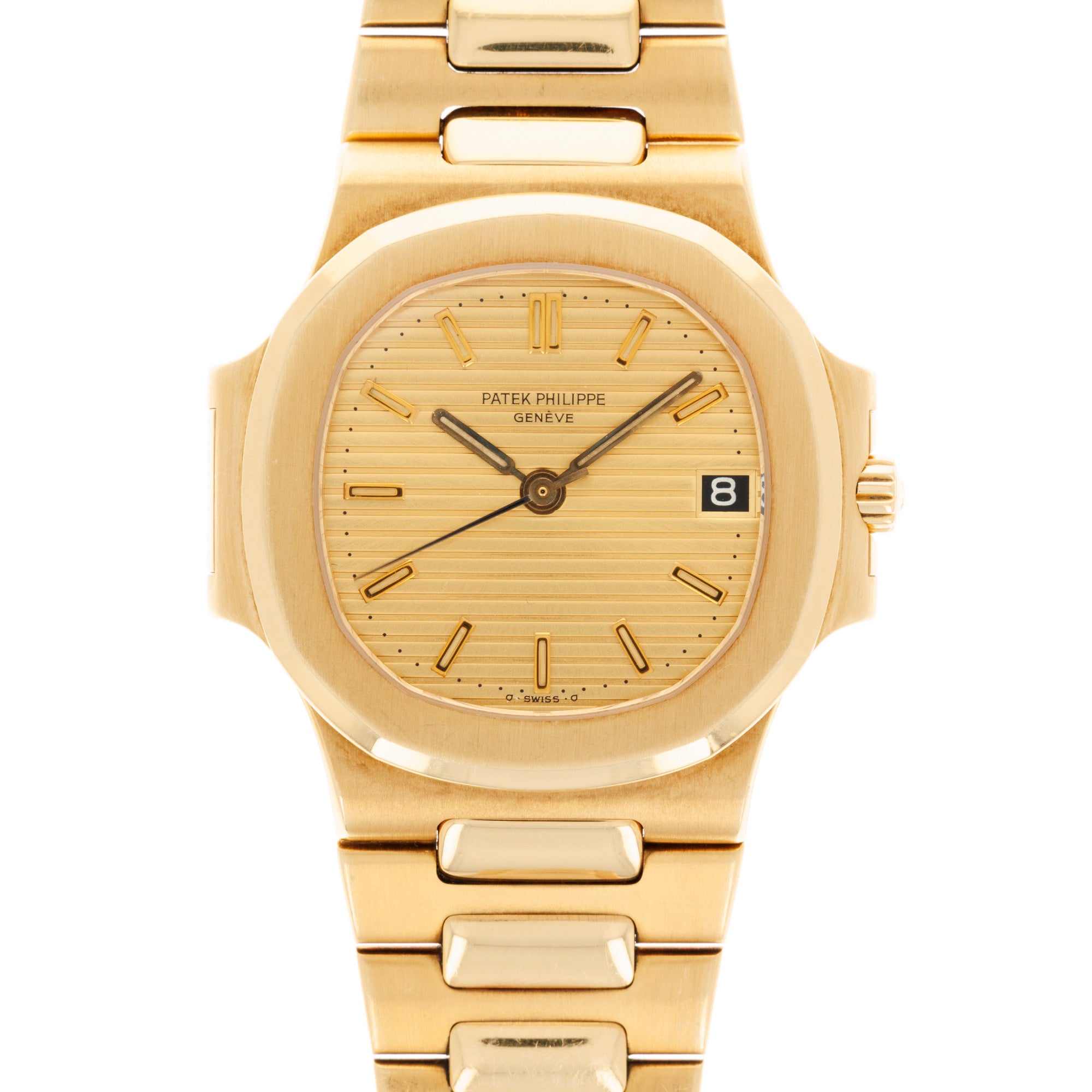 Patek Philippe - Patek Philippe Yellow Gold Nautilus Watch Ref. 3800 - The Keystone Watches
