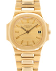Patek Philippe - Patek Philippe Yellow Gold Nautilus Watch Ref. 3800 - The Keystone Watches