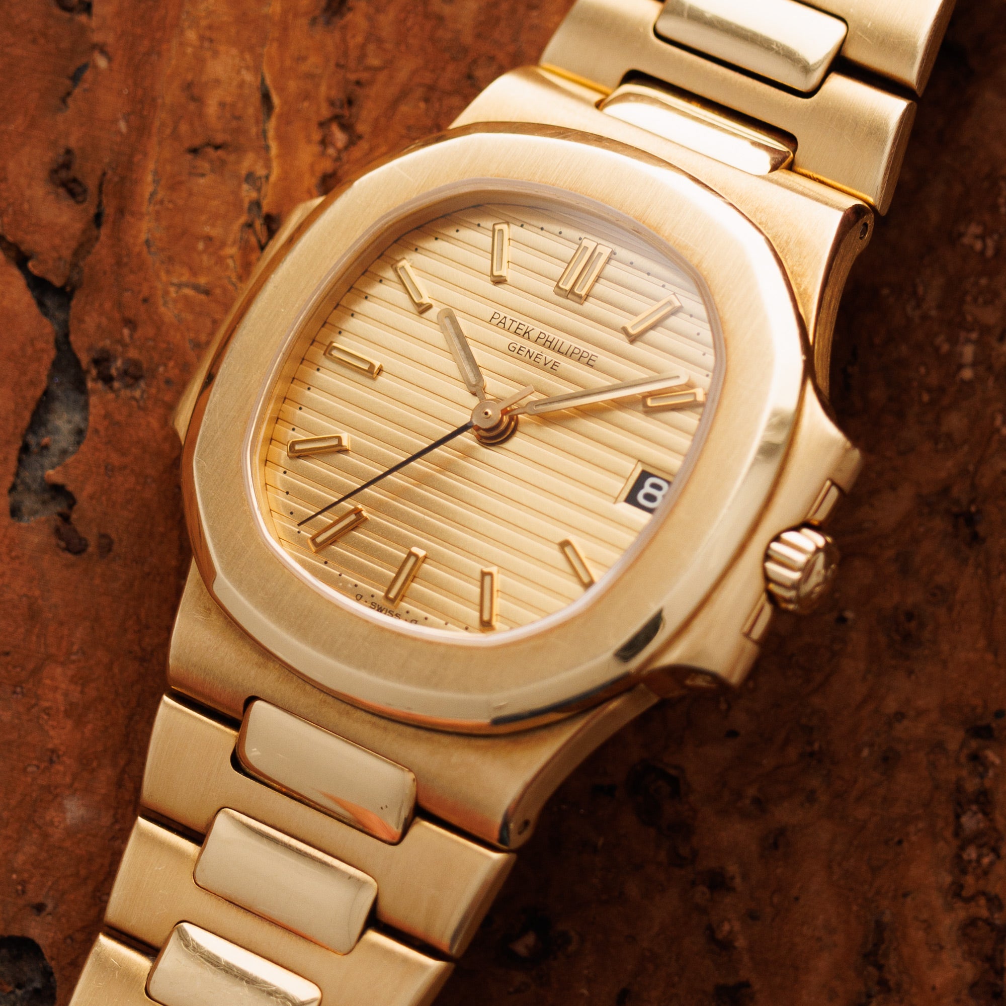 Patek Philippe - Patek Philippe Yellow Gold Nautilus Watch Ref. 3800 - The Keystone Watches