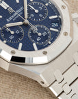 Audemars Piguet - Audemars Piguet White Gold Royal Oak Chronograph Japan Edition Watch 26239 - The Keystone Watches