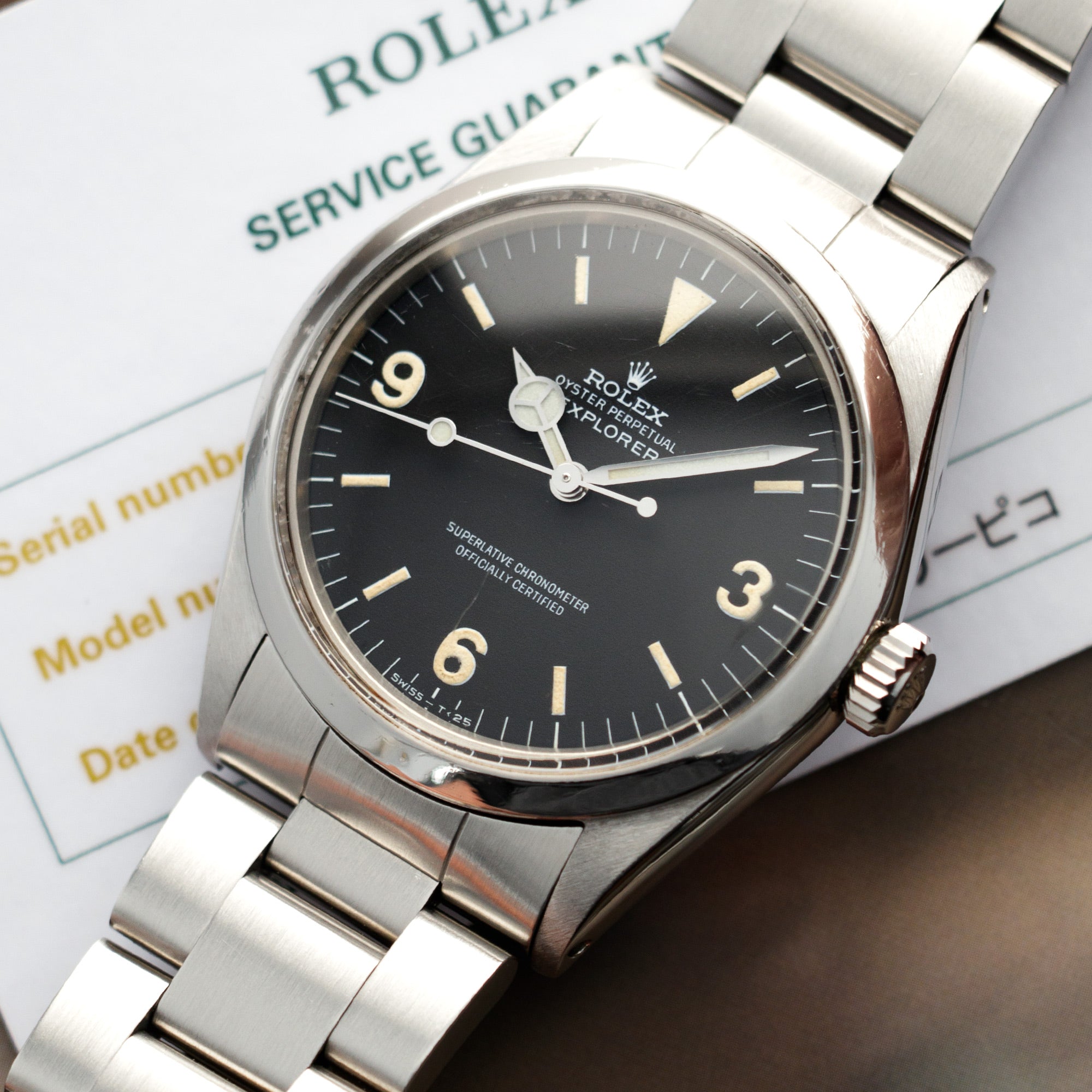 Rolex - Rolex Steel Explorer Ref. 1016 - The Keystone Watches