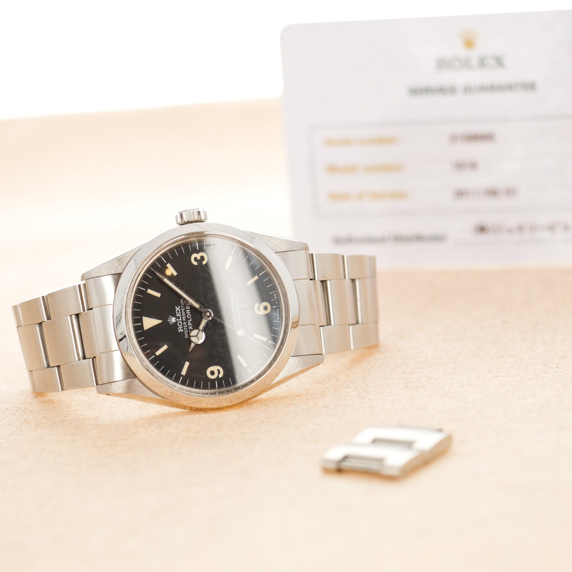 Rolex - Rolex Steel Explorer Ref. 1016 - The Keystone Watches