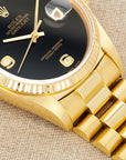 Rolex - Rolex Yellow Gold Datejust Watch Ref. 16018 with Onyx Dial - The Keystone Watches