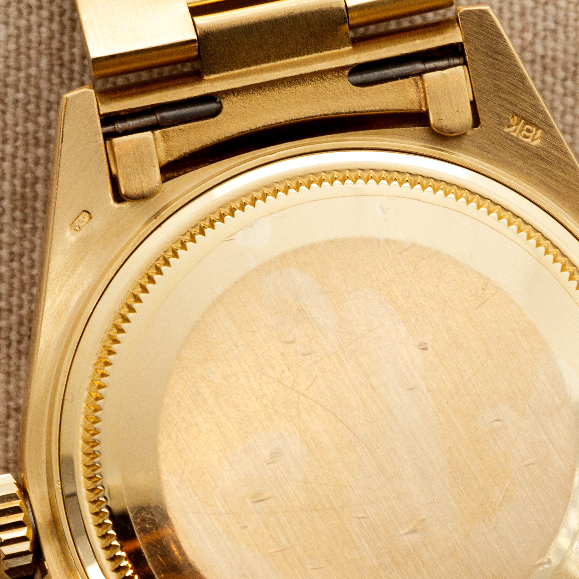 Rolex - Rolex Yellow Gold Datejust Watch Ref. 16018 with Onyx Dial - The Keystone Watches