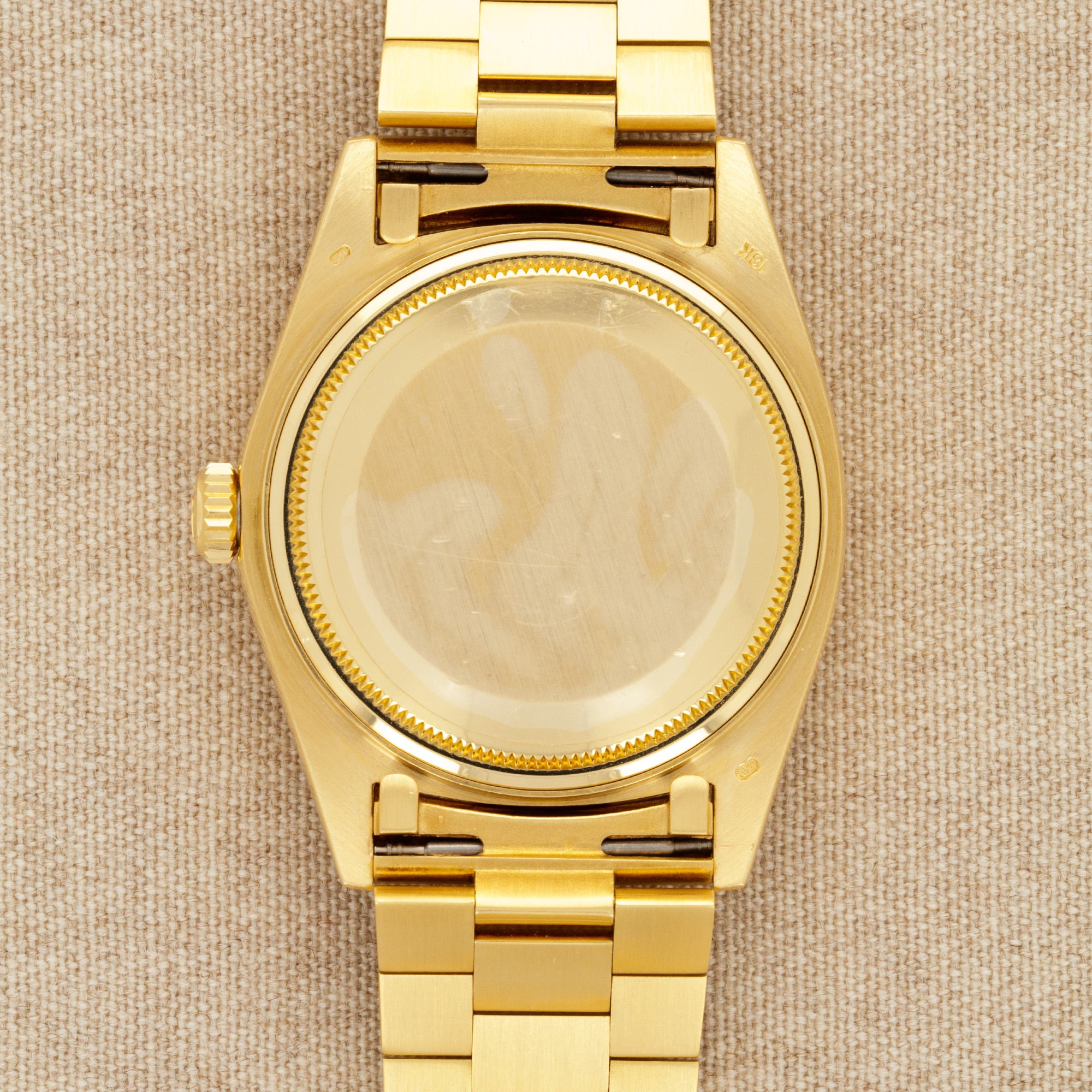 Rolex - Rolex Yellow Gold Datejust Watch Ref. 16018 with Onyx Dial - The Keystone Watches