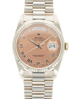 Rolex - Rolex White Gold Day-Date Ref. 18239 with Salmon Dial - The Keystone Watches