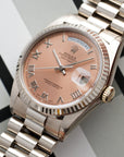 Rolex - Rolex White Gold Day-Date Ref. 18239 with Salmon Dial - The Keystone Watches