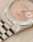 Rolex - Rolex White Gold Day-Date Ref. 18239 with Salmon Dial - The Keystone Watches
