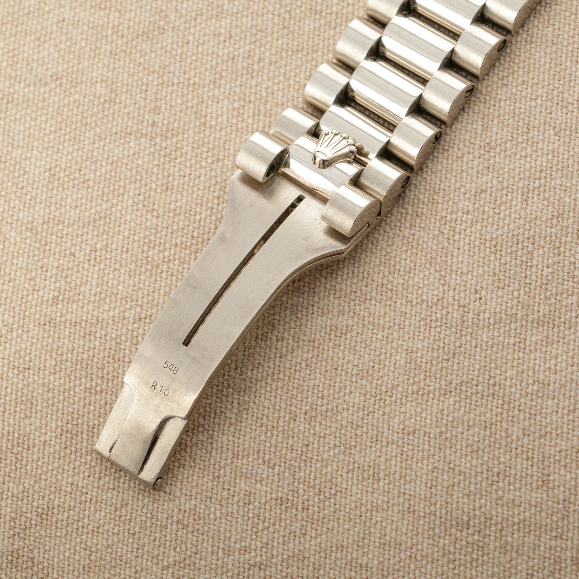 Rolex - Rolex White Gold Day-Date Ref. 18239 with Salmon Dial - The Keystone Watches