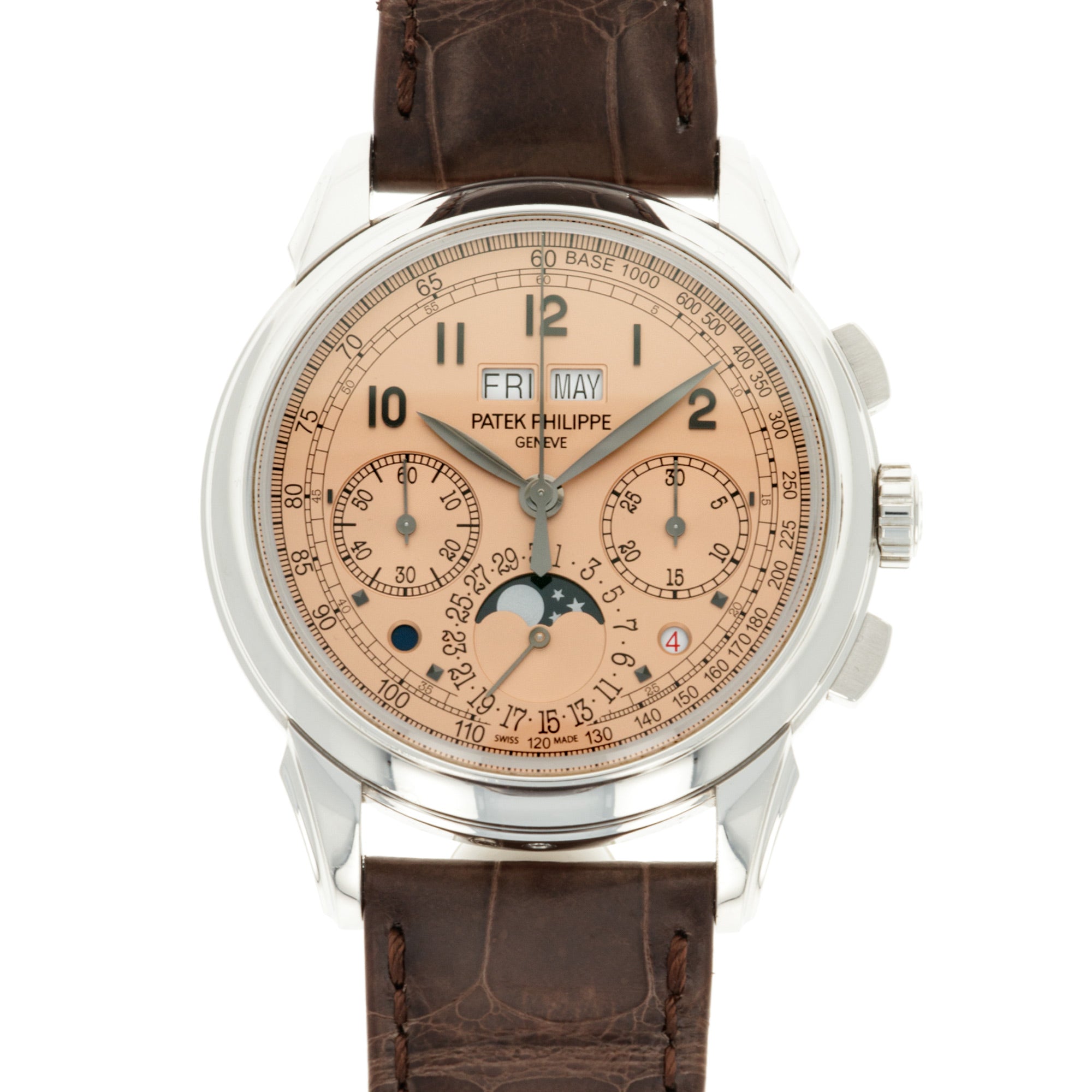 Patek Philippe - Patek Philippe Platinum Perpetual Calendar Chrono Watch Ref. 5270 - The Keystone Watches