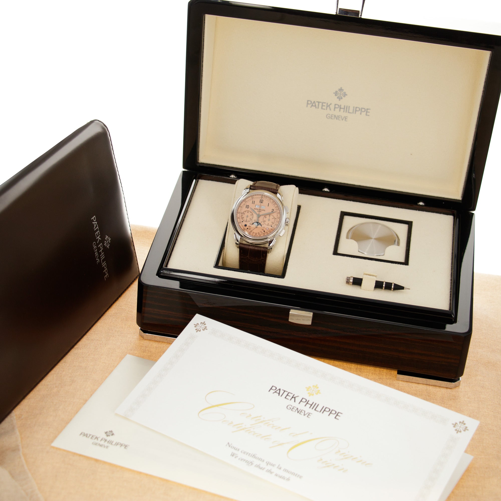 Patek Philippe - Patek Philippe Platinum Perpetual Calendar Chrono Watch Ref. 5270 - The Keystone Watches
