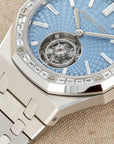 Audemars Piguet - Audemars Piguet Platinum Royal Oak Tourbillon Watch Ref. 26535PT with Baguette Diamonds - The Keystone Watches