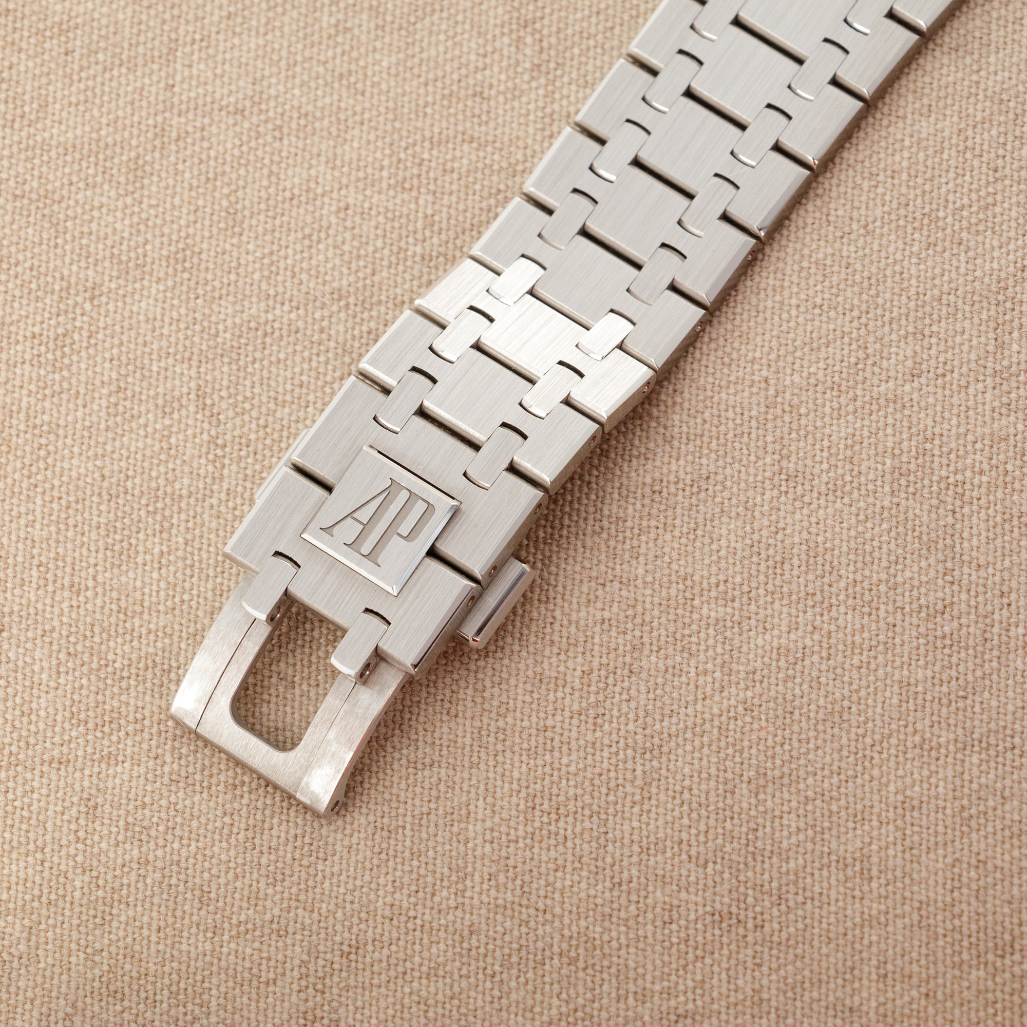 Audemars Piguet - Audemars Piguet Platinum Royal Oak Tourbillon Watch Ref. 26535PT with Baguette Diamonds - The Keystone Watches
