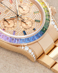 Rolex - Rolex Rose Gold Cosmograph Rainbow Daytona Ref. 116595 - The Keystone Watches