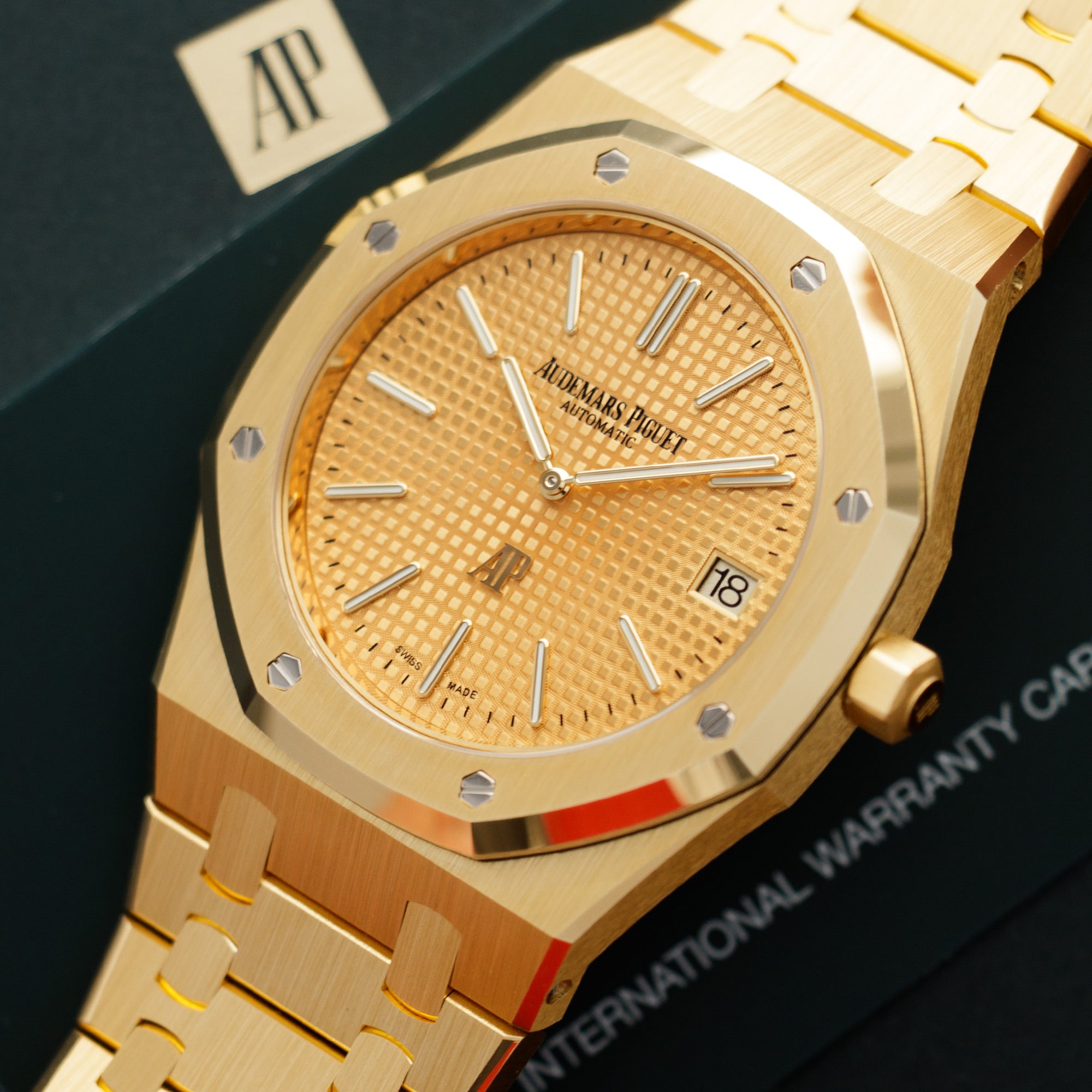Audemars Piguet - Audemars Piguet Yellow Gold Royal Oak Ref. 15202 - The Keystone Watches