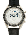 Omega - Omega White Gold Speedmaster Moonphase Ref. 3689.30.31 - The Keystone Watches