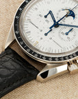 Omega - Omega White Gold Speedmaster Moonphase Ref. 3689.30.31 - The Keystone Watches