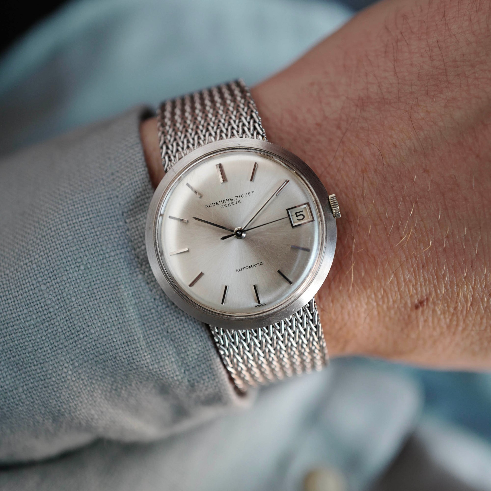 Audemars Piguet - Audemars Piguet White Gold Automatic Watch Ref. 2591 with Cal 2072 Movement - The Keystone Watches