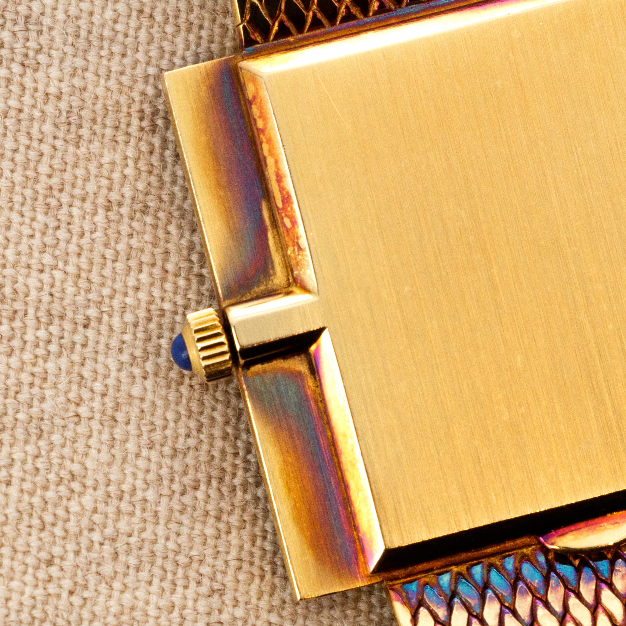 Patek Philippe - Patek Philippe Yellow Gold Lapis Watch Ref. 3578 - The Keystone Watches