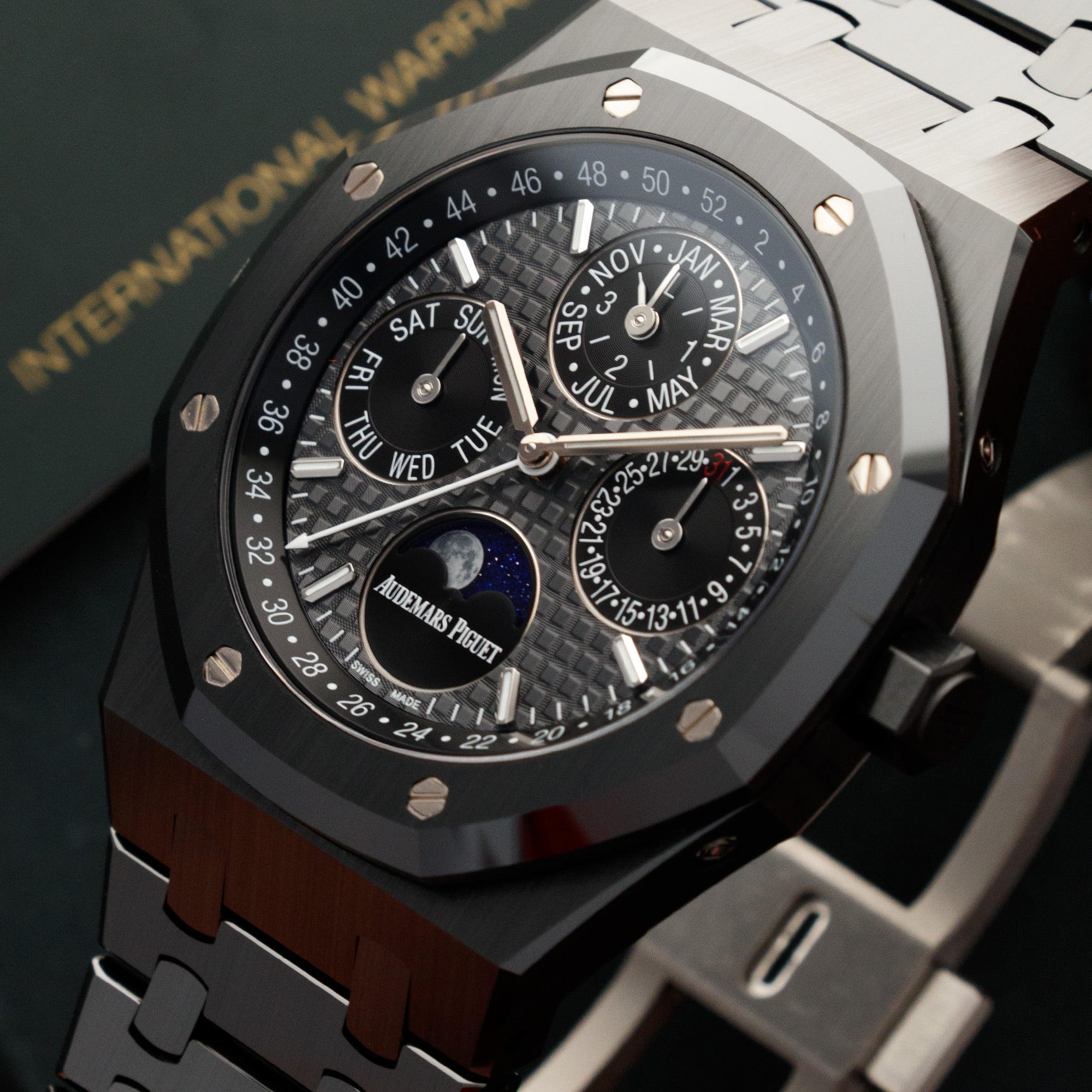 Audemars Piguet - Audemars Piguet Ceramic Royal Oak Perpetual Calendar Watch Ref. 26579 - The Keystone Watches