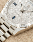 Rolex - Rolex Platinum Day-Date Diamond Watch Ref. 228396 - The Keystone Watches