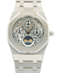 Audemars Piguet - Audemars Piguet Steel Royal Oak Perpetual Calendar Skeleton Watch Ref. 25829 - The Keystone Watches