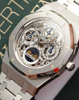 Audemars Piguet - Audemars Piguet Steel Royal Oak Perpetual Calendar Skeleton Watch Ref. 25829 - The Keystone Watches