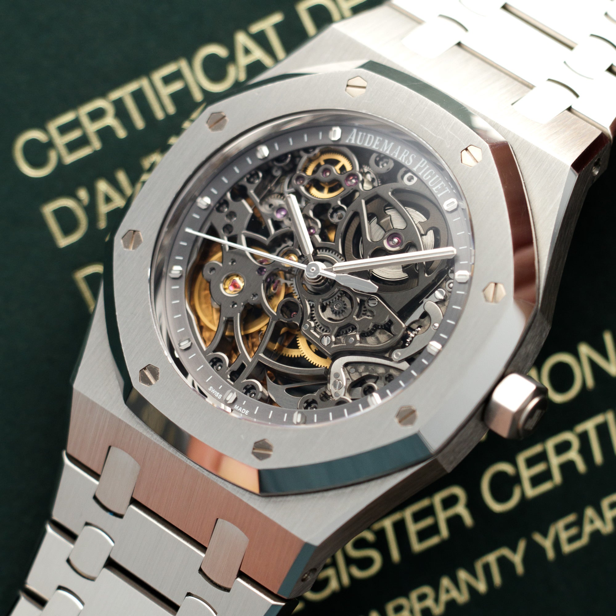 Audemars Piguet - Audemars Piguet Steel Skeletonized Royal Oak Ref. 15305ST - The Keystone Watches