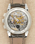 Patek Philippe - Patek Philippe Platinum Perpetual Calendar Chronograph Diamond Watch Ref. 5271 - The Keystone Watches