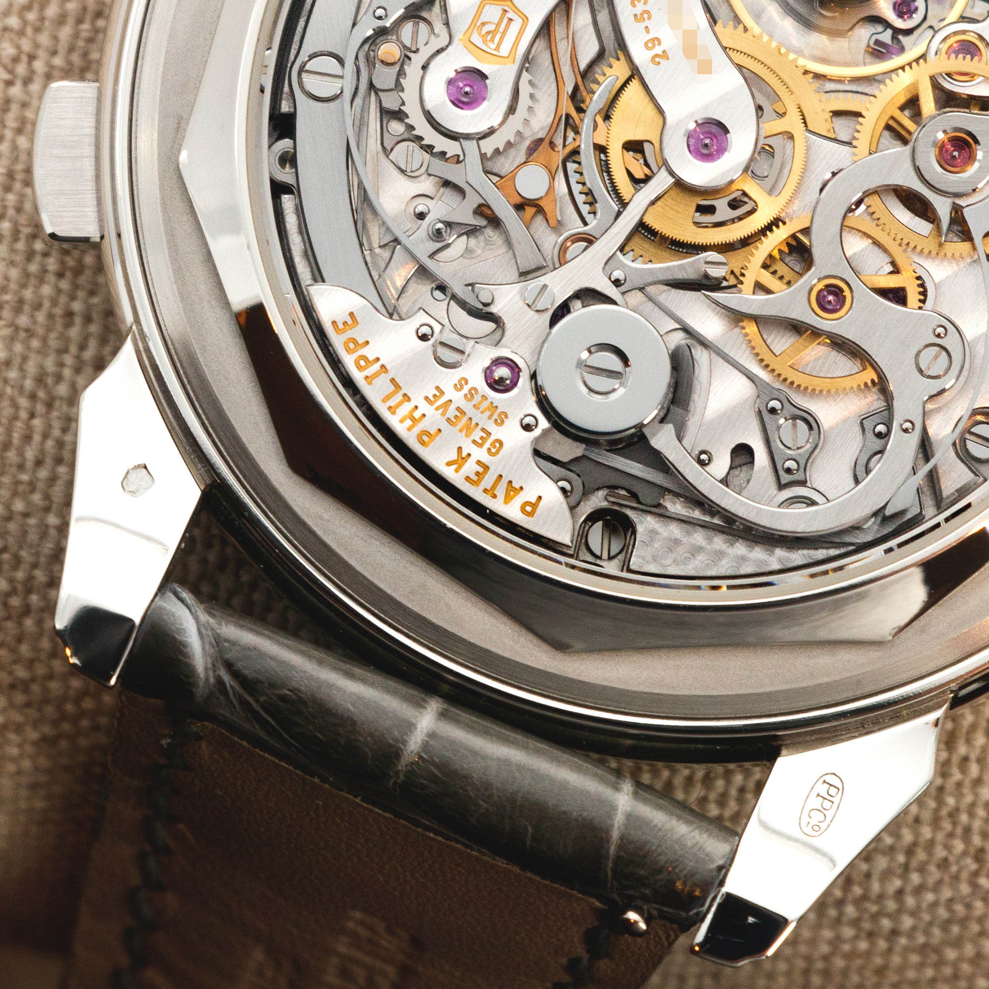 Patek Philippe - Patek Philippe Platinum Perpetual Calendar Chronograph Diamond Watch Ref. 5271 - The Keystone Watches