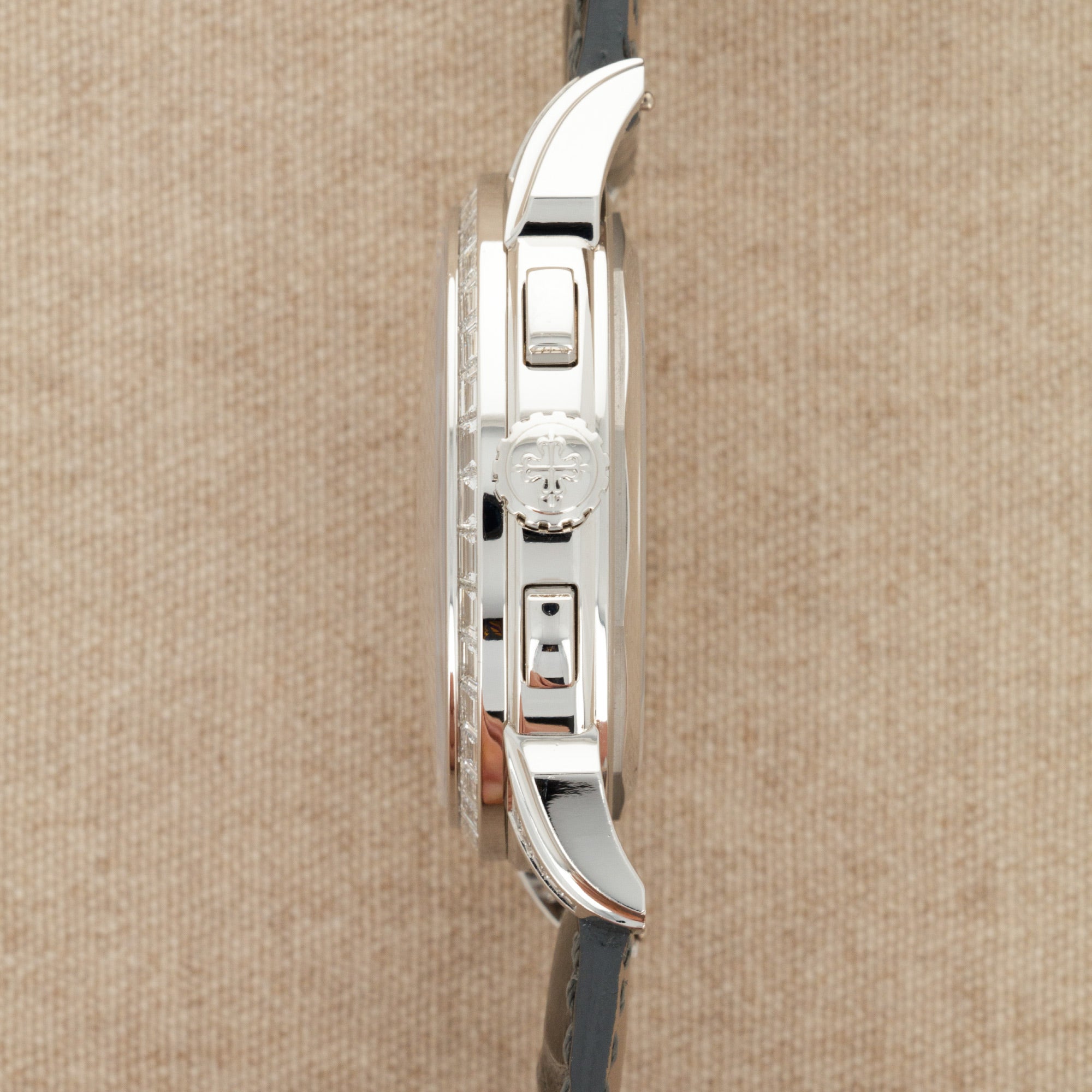 Patek Philippe - Patek Philippe Platinum Perpetual Calendar Chronograph Diamond Watch Ref. 5271 - The Keystone Watches