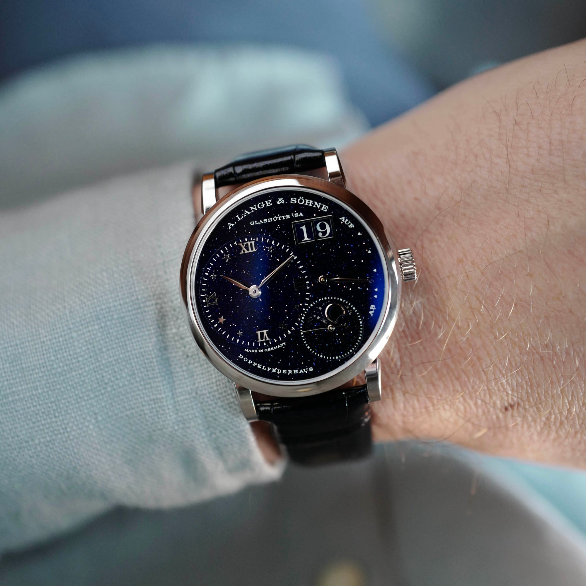 A. Lange &amp; Sohne - A. Lange &amp; Sohne Lange 1 Moonphase Ref. 182.086 - The Keystone Watches