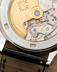 Patek Philippe - Patek Philippe Platinum Calatrava Watch Ref. 5298 with Baguette Diamonds - The Keystone Watches
