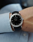 Patek Philippe - Patek Philippe Platinum Calatrava Watch Ref. 5298 with Baguette Diamonds - The Keystone Watches