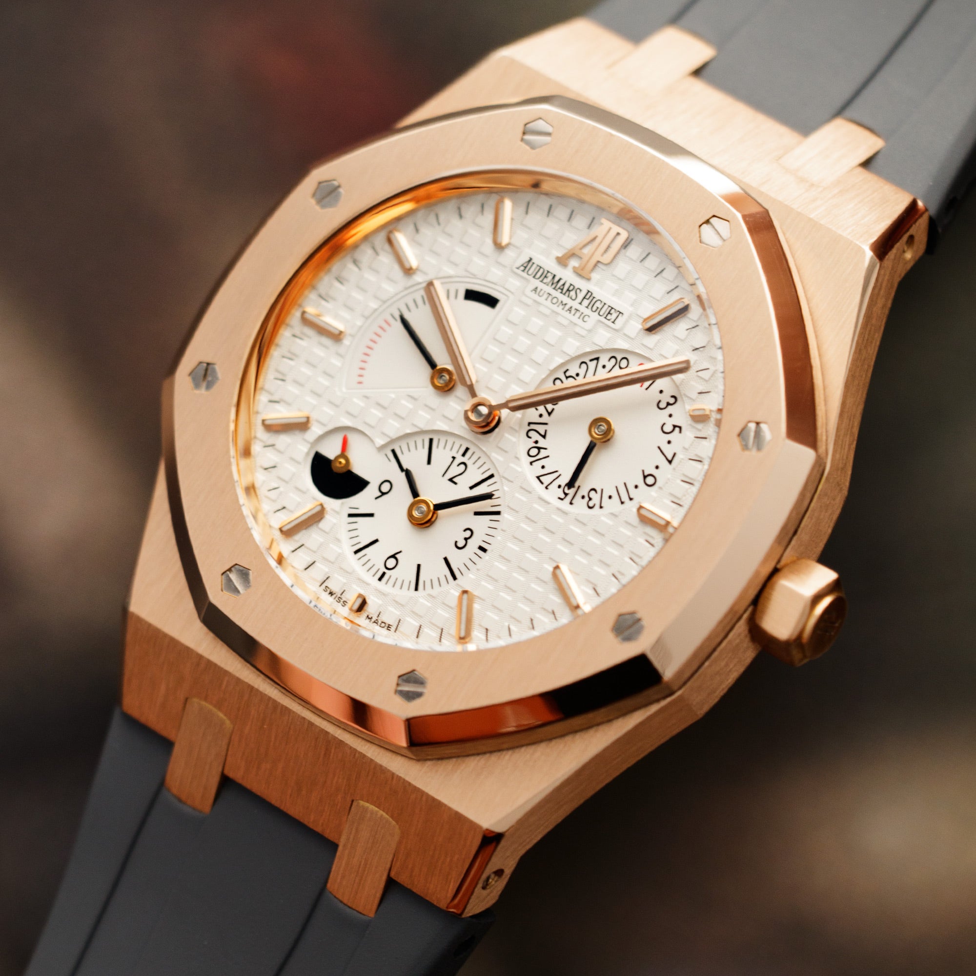 Audemars Piguet - Audemars Piguet Rose Gold Royal Oak Power Reserve Ref. 26120 - The Keystone Watches