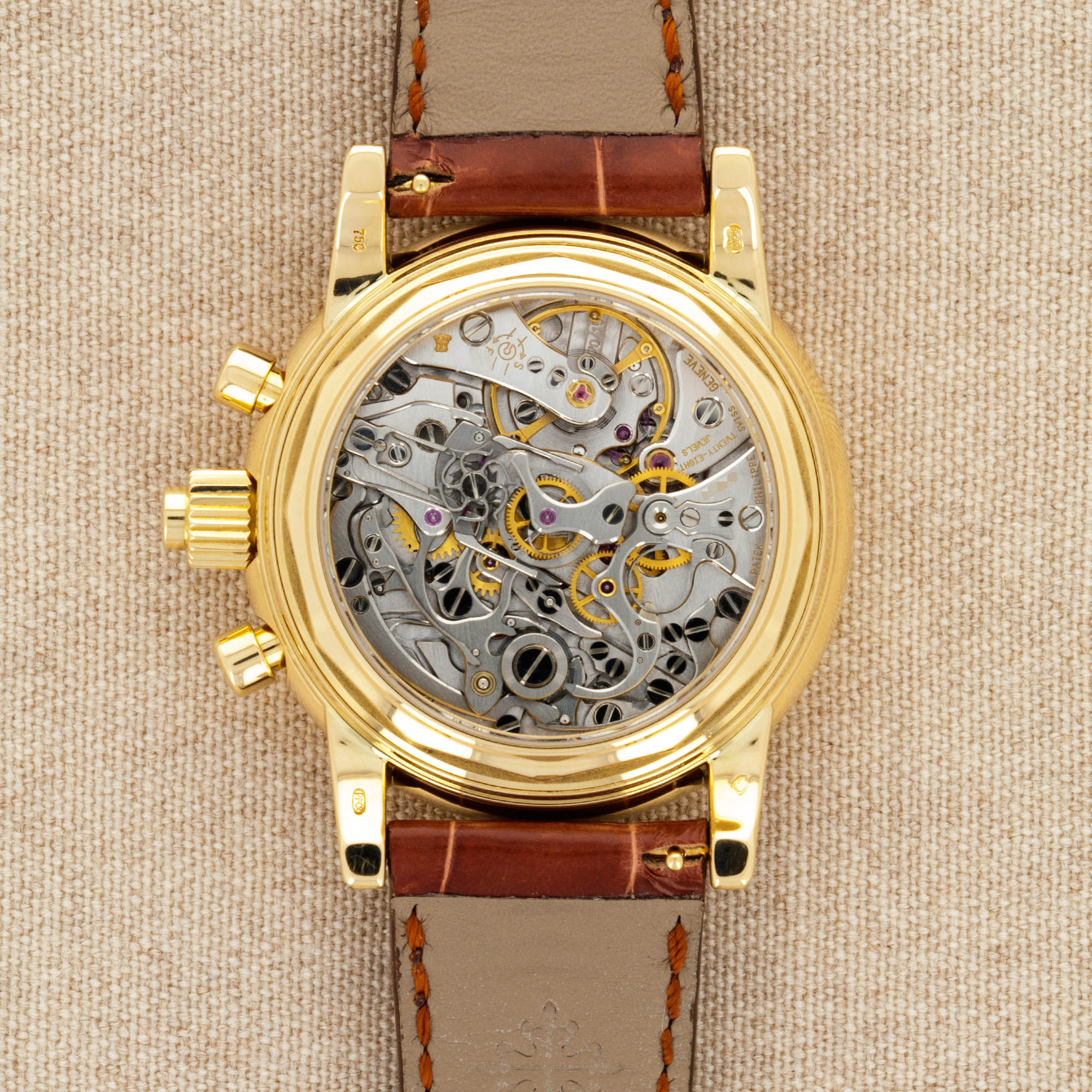 Patek Philippe - Patek Philippe Yellow Gold Split Seconds Perpetual Watch Ref. 5004 - The Keystone Watches