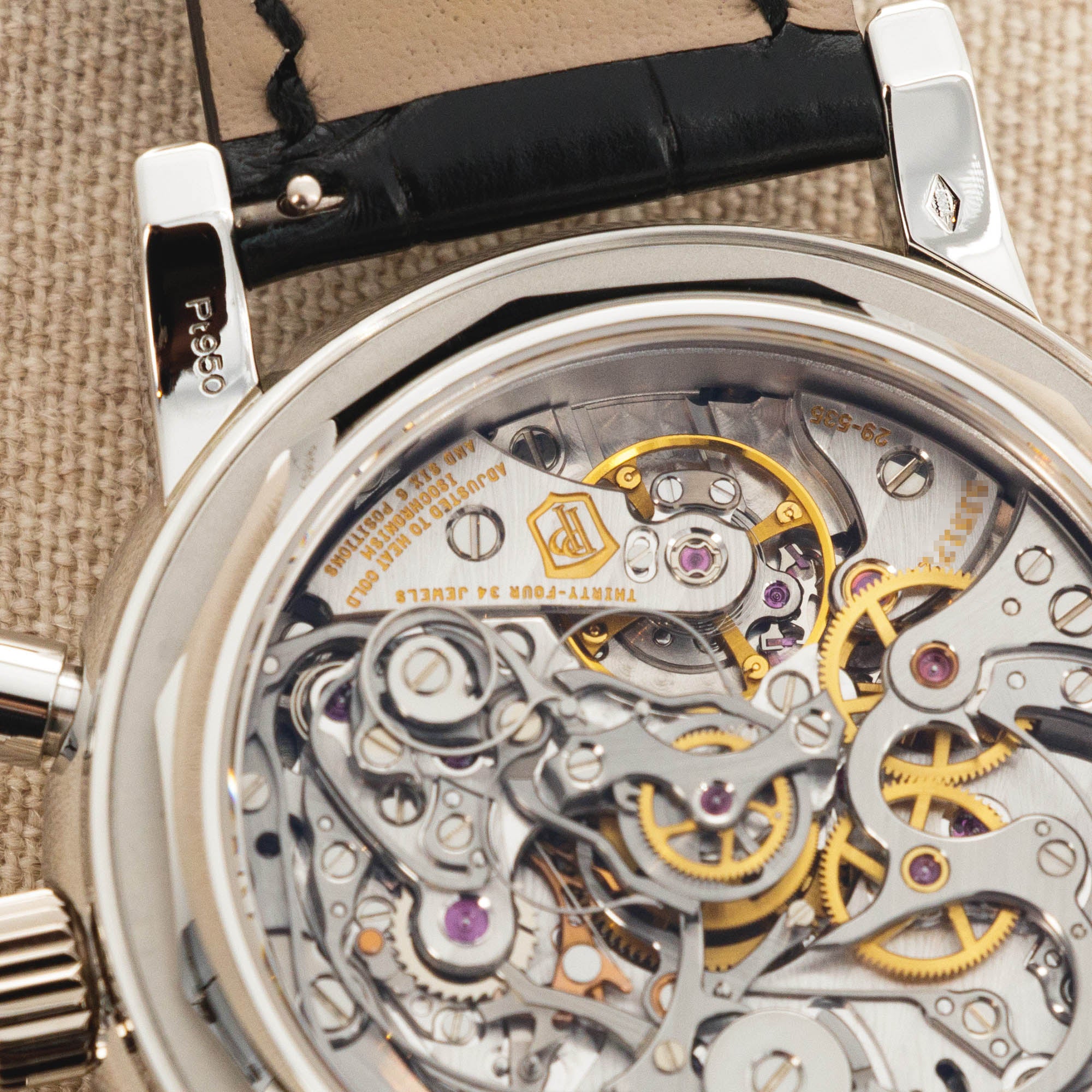 Patek Philippe - Patek Philippe Platinum Perpetual Split Seconds Chronograph Watch Ref. 5204 - The Keystone Watches