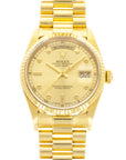 Rolex - Rolex Yellow Gold Day-Date Ref. 18038 with Rare Pinball Dial - The Keystone Watches