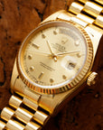 Rolex - Rolex Yellow Gold Day-Date Ref. 18038 with Rare Pinball Dial - The Keystone Watches