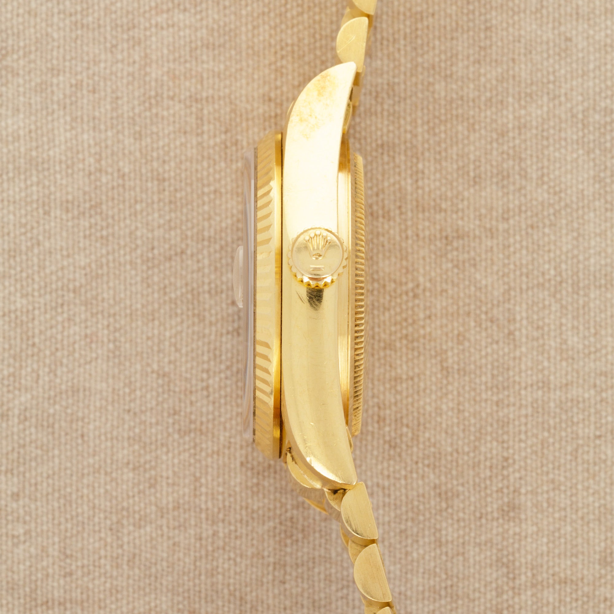 Rolex - Rolex Yellow Gold Day-Date Ref. 18038 with Rare Pinball Dial - The Keystone Watches