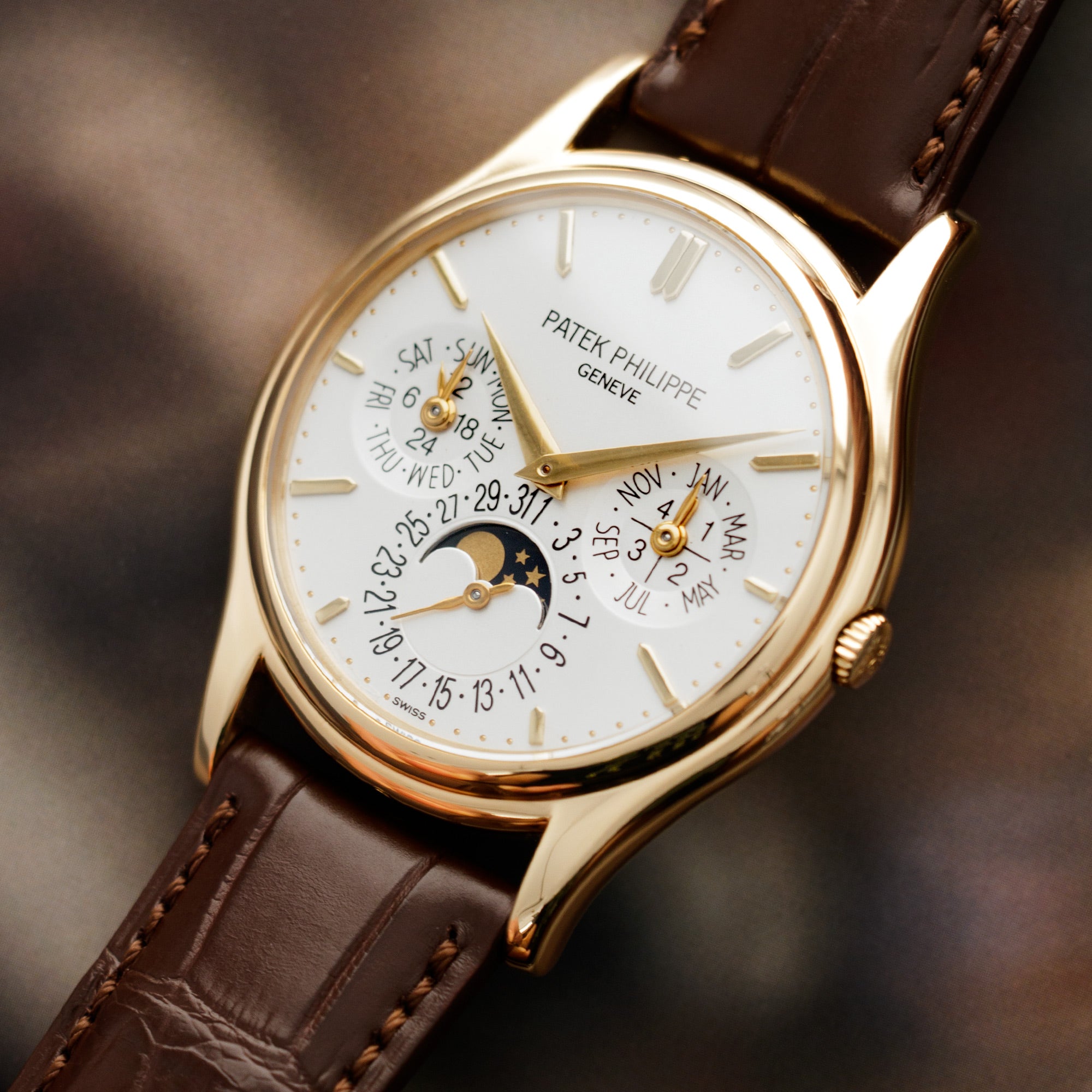 Patek Philippe - Patek Philippe Yellow Gold Perpetual Calendar Watch Ref. 5140 - The Keystone Watches