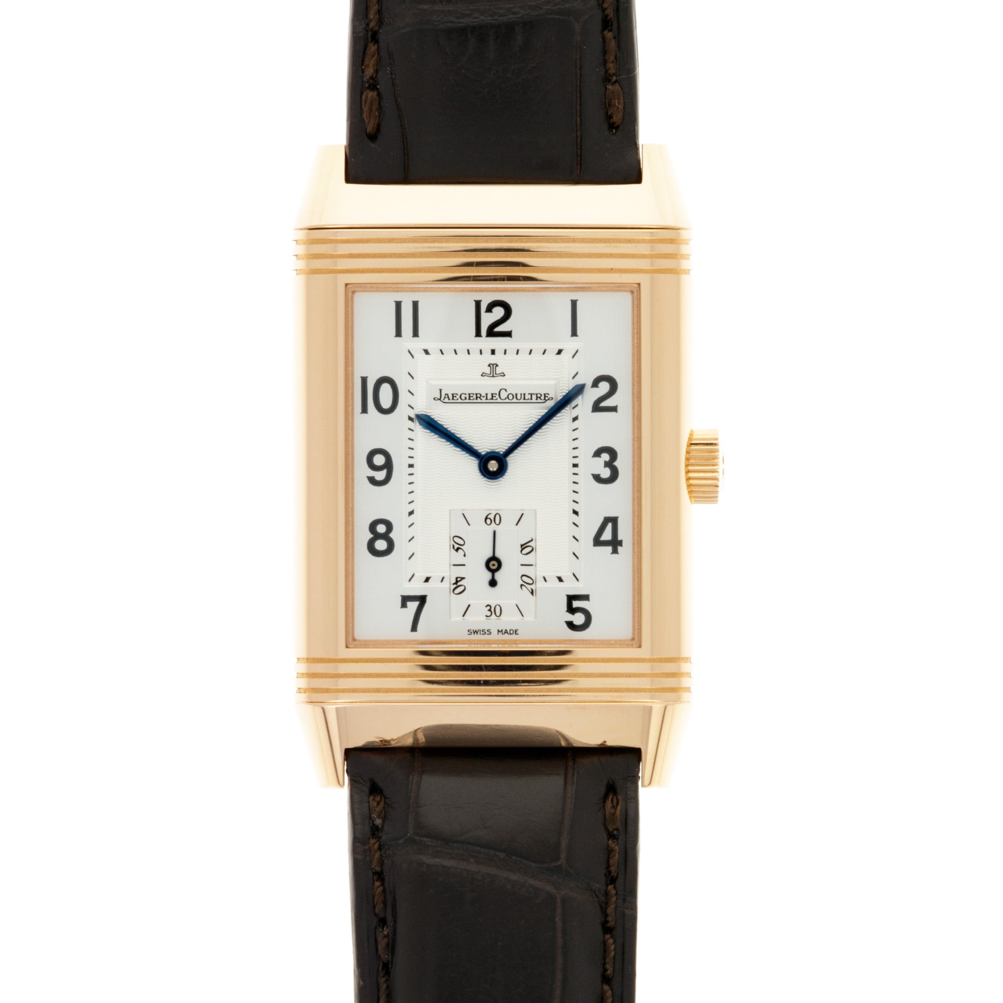 Jaeger LeCoultre Reverso 270.2.62 18k RG The Keystone Watches