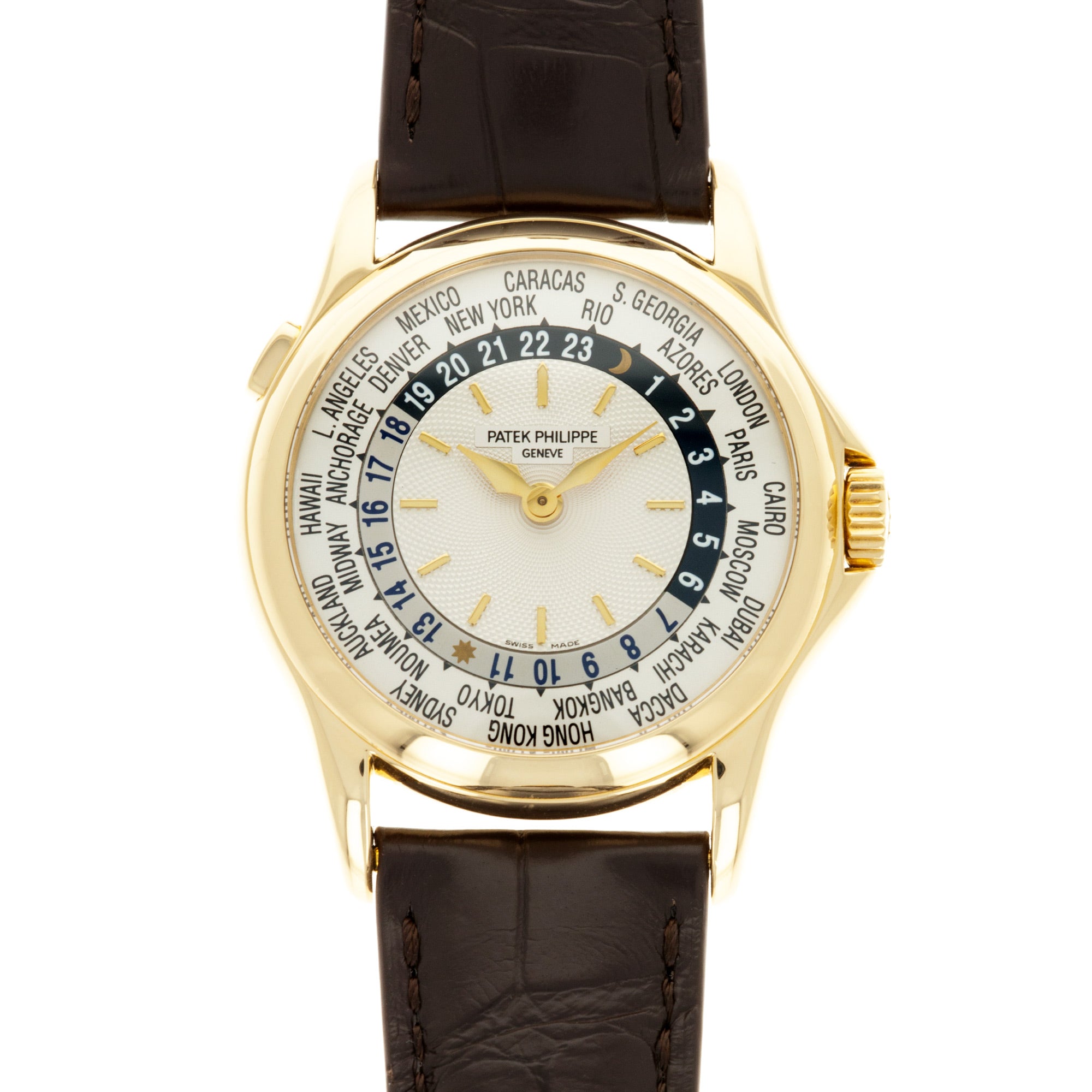 Patek Philippe - Patek Philippe Yellow Gold World Time Watch Ref. 5110 - The Keystone Watches