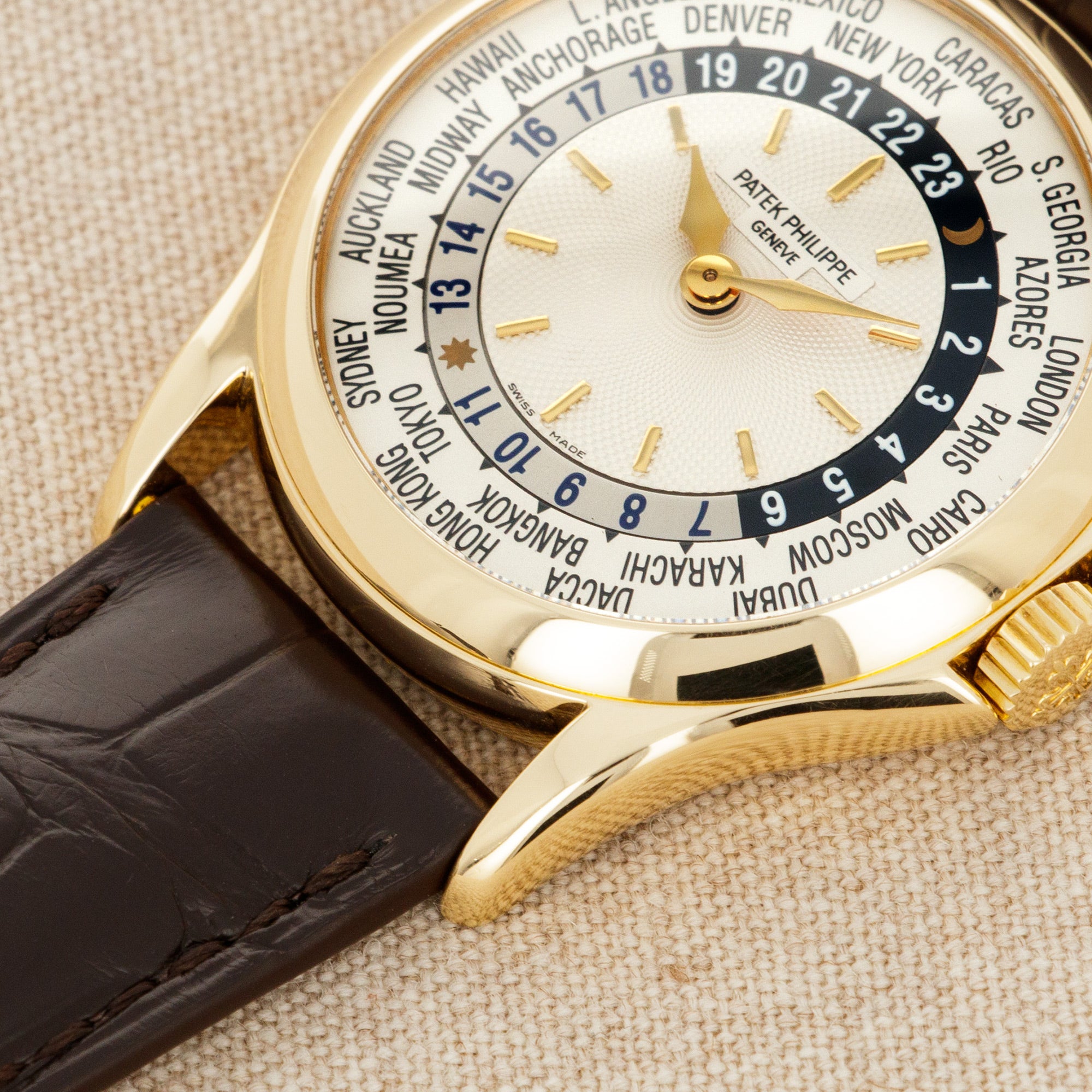 Patek Philippe - Patek Philippe Yellow Gold World Time Watch Ref. 5110 - The Keystone Watches