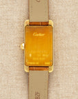 Cartier - Cartier Rose Gold Tank Americaine with Original Brown Diamonds Ref. 2482 - The Keystone Watches