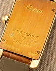 Cartier - Cartier Rose Gold Tank Americaine with Original Brown Diamonds Ref. 2482 - The Keystone Watches