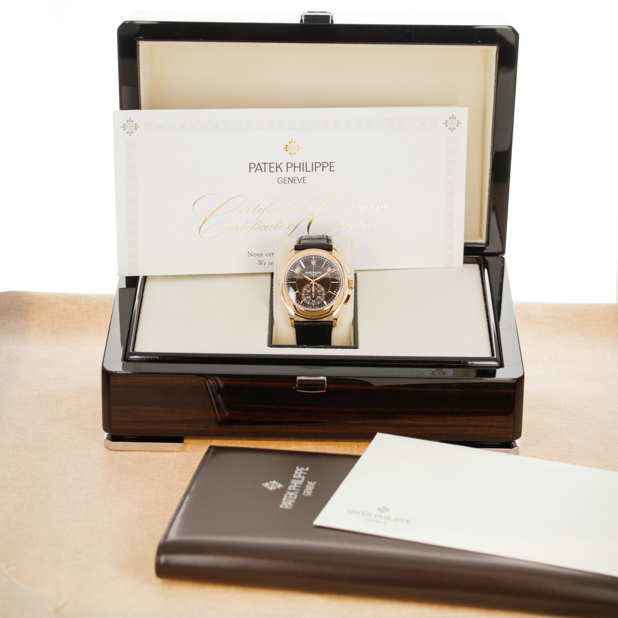 Patek Philippe - Patek Philippe Rose Gold Annual Calendar Chronograph Ref. 5905R - The Keystone Watches